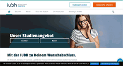 Desktop Screenshot of iubh-fernstudium.de